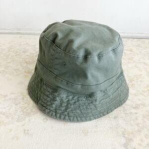 baby Gap Bucket Hat Strap Khaki Green 12-18 Mos Gender Neutral Boys Sunhat